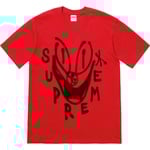 Supreme Smile Tee (FW18) - Red