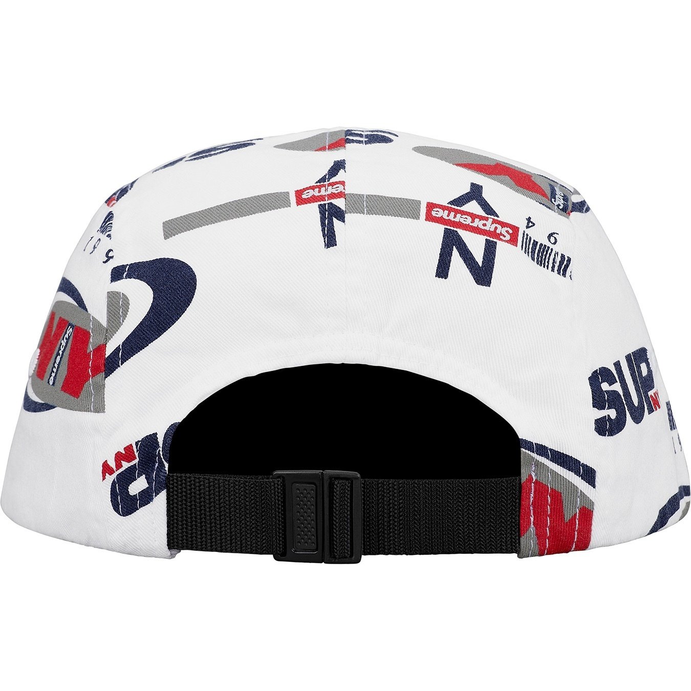 Supreme Supreme NY Camp Cap (FW18) - White - $48