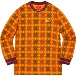 Supreme Motif L S Top (FW18) - Orange