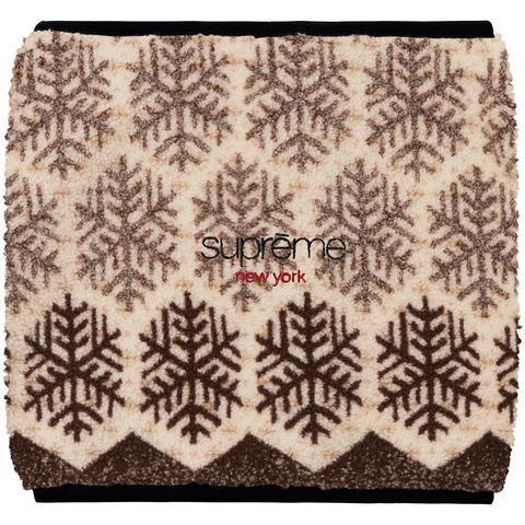 Supreme Snowflake Neck Gaiter - Tan