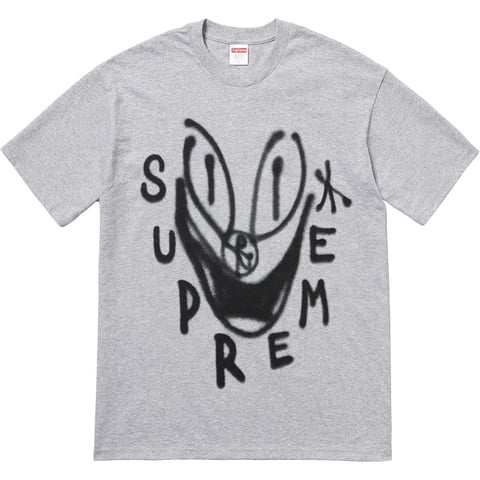 Supreme Smile Tee - Heather Grey