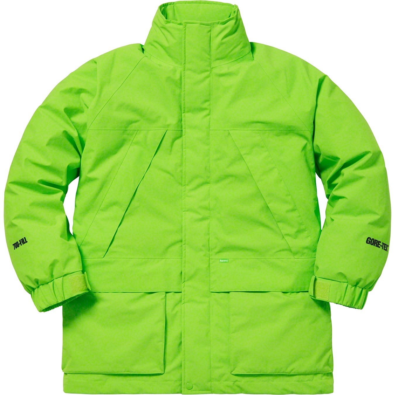 Supreme GORE-TEX 700-Fill Down Parka (FW18) - Lime - $648