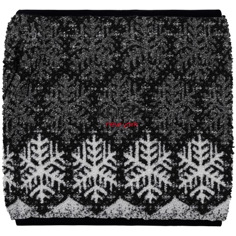 Supreme Snowflake Neck Gaiter - Black