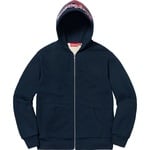 Supreme Thermal Zip Up Sweatshirt (FW18) - Navy