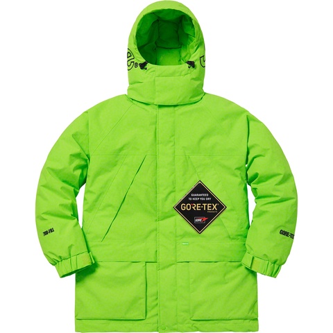 Supreme GORE-TEX 700-Fill Down Parka - Lime