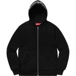 Supreme Thermal Zip Up Sweatshirt (FW18) - Black