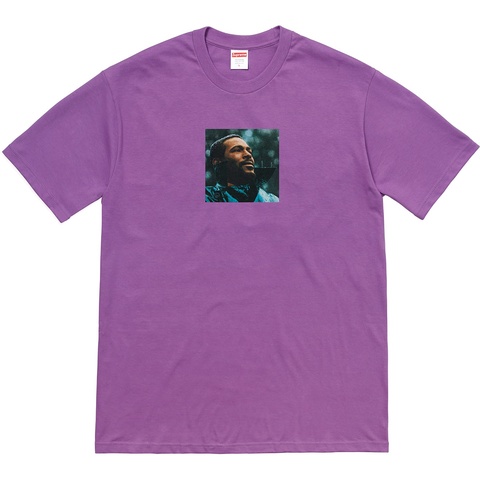Supreme Marvin Gaye Tee - Purple