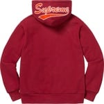 Supreme Thermal Zip Up Sweatshirt (FW18) - Cardinal