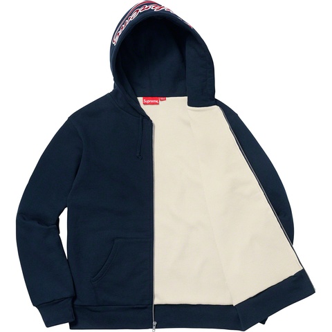 Thermal Zip Up Sweatshirt - fall/winter 2018 - Supreme
