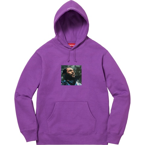 Supreme Marvin Gaye Hooded Sweatshirt - Violet