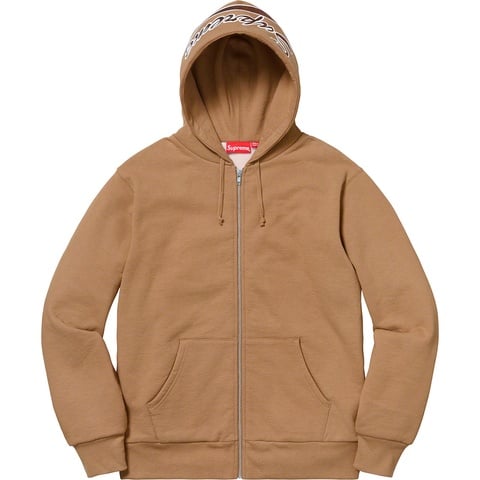 Thermal Zip Up Sweatshirt - fall/winter 2018 - Supreme