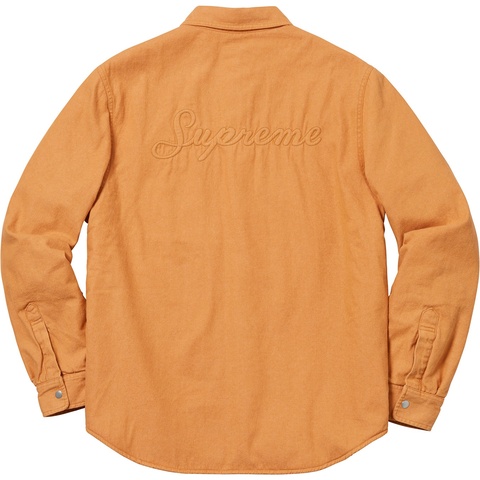 Sherpa Lined Denim Shirt - fall/winter 2018 - Supreme