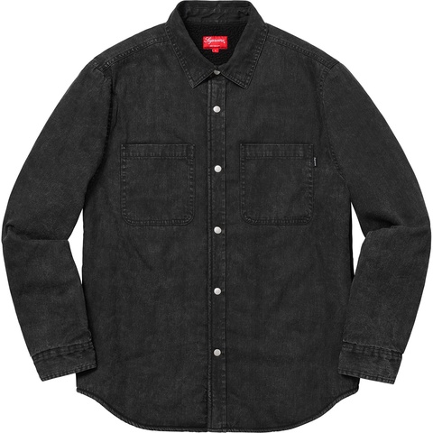 Sherpa Lined Denim Shirt - fall/winter 2018 - Supreme
