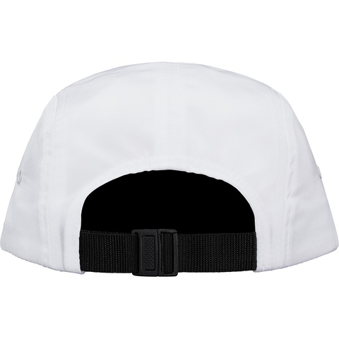 Supreme Patent Leather Patch Camp Cap - White