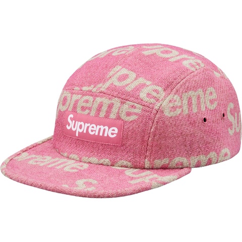 Supreme Harris Tweed® Camp Cap - Pink