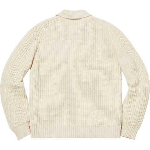 Plaid Front Zip Sweater - fall/winter 2018 - Supreme