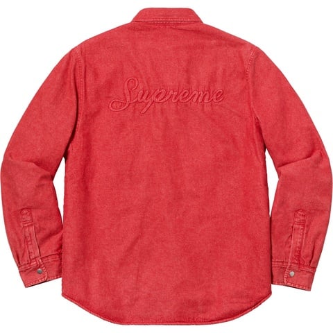 Sherpa Lined Denim Shirt - fall/winter 2018 - Supreme Sherpa Lined Denim Shirt - fall/winter 2018 - Supreme