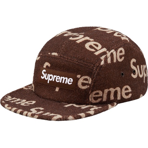 Supreme Harris Tweed® Camp Cap - Brown