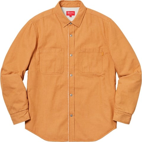 Sherpa Lined Denim Shirt - fall/winter 2018 - Supreme