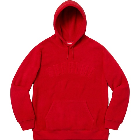 Supreme Polartec® Hooded Sweatshirt - Red