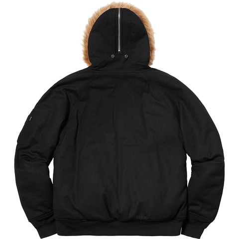 Supreme Wool N-2B Jacket ボアジャケット MA-1 Wool N-2B Jacket - fall/winter 2018 - Supreme