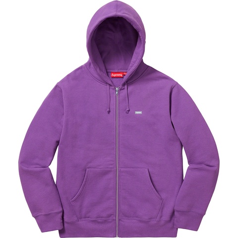 Reflective Small Box Zip Up Sweatshirt - Supreme