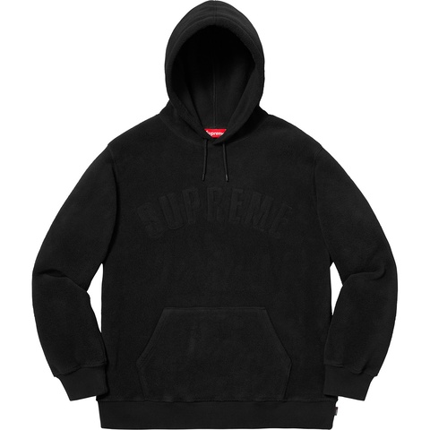 Supreme Polartec® Hooded Sweatshirt - Black
