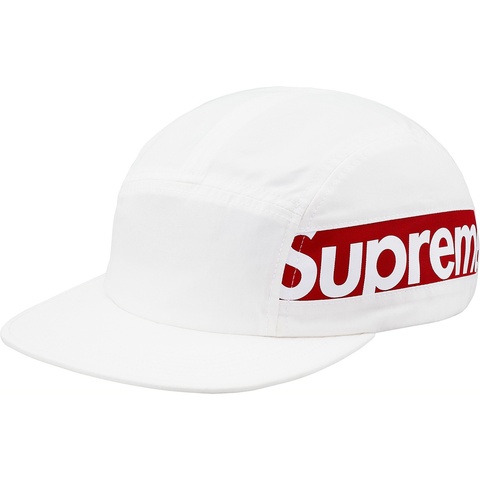 Supreme Side Panel Camp Cap - White