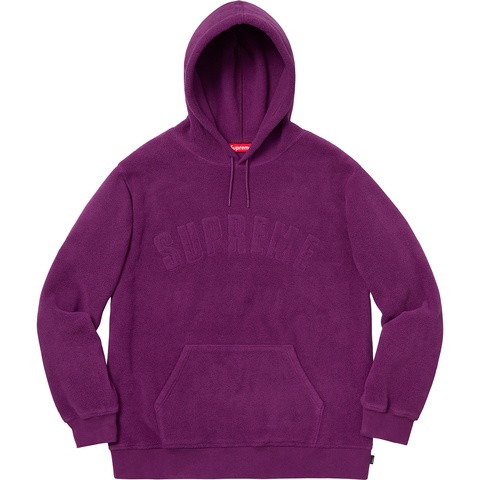Supreme Polartec® Hooded Sweatshirt - Purple