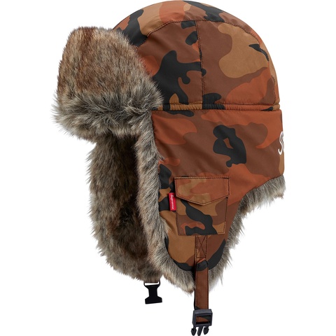 Supreme Reflective Camo Trooper - Orange Camo
