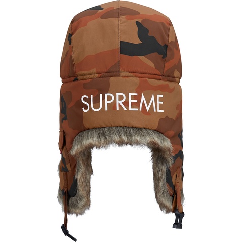 Supreme Reflective Camo Trooper - Orange Camo