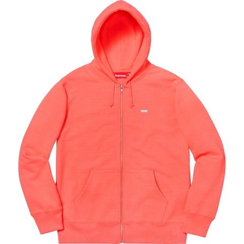 Reflective Small Box Zip Up Sweatshirt - Supreme