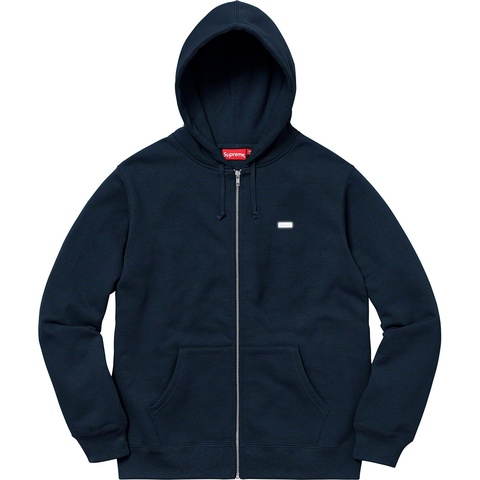 Reflective Small Box Zip Up Sweatshirt - Supreme