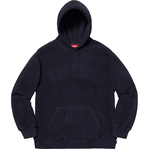 Supreme Polartec® Hooded Sweatshirt - Navy