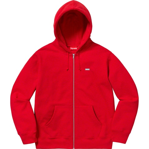 Reflective Small Box Zip Up Sweatshirt - Supreme