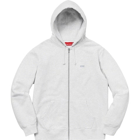 Reflective Small Box Zip Up Sweatshirt - Supreme