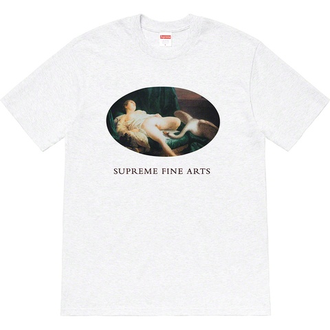 Supreme Leda And The Swan Tee - Ash Grey