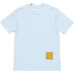 Supreme Middle Finger To The World Tee (SS19) - Light Blue