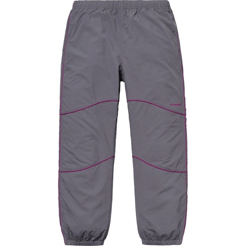 Supreme Piping Track Pant - Grey