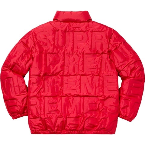 Bonded Logo Puffy Jacket - spring/summer 2019 - Supreme