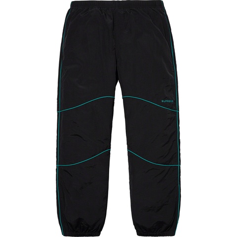 Supreme Piping Track Pant - Black