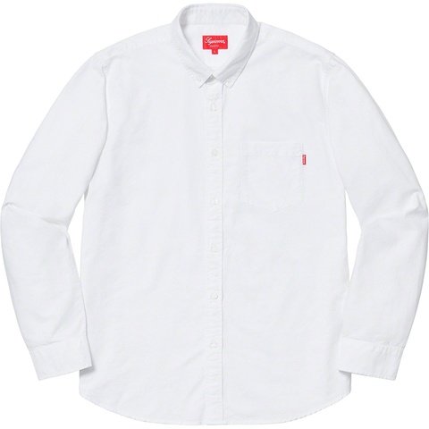 Supreme Oxford Shirt - White