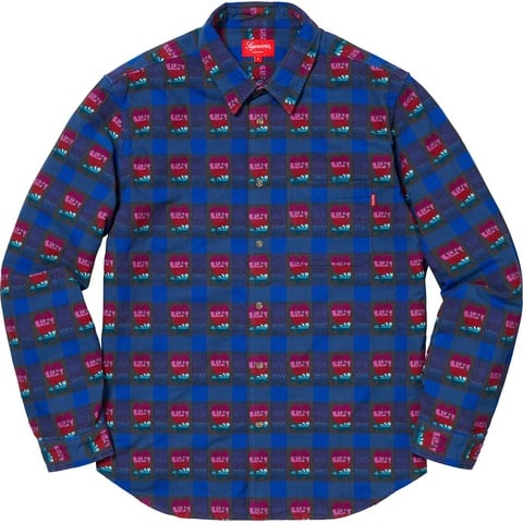 Rose Buffalo Plaid Shirt - spring/summer 2019 - Supreme