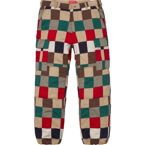 Supreme Patchwork Cargo Pant - Multicolor