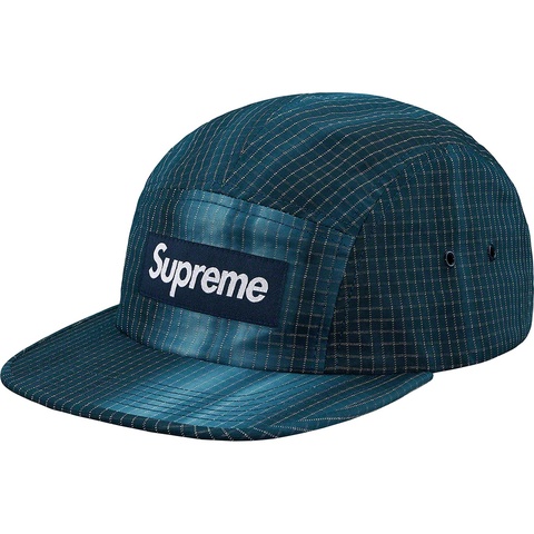 Supreme Tie Dye Ripstop Camp Cap - Navy