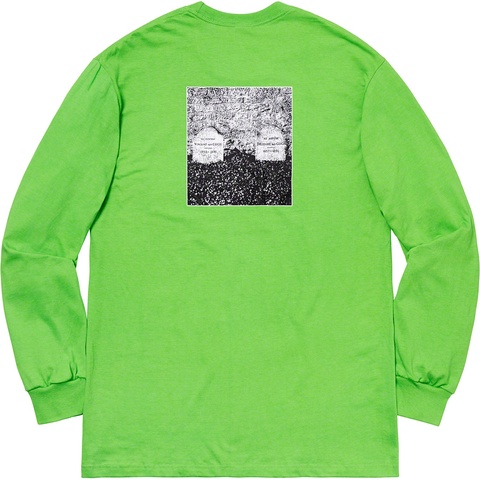 Supreme The Real Shit L/S Tee - Green