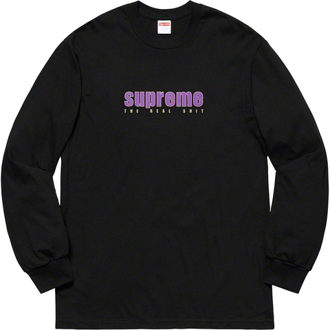 The Real Shit L/S Tee - spring/summer 2019 - Supreme
