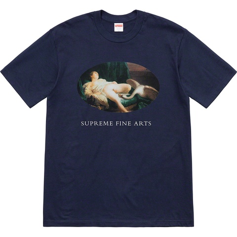 Supreme Leda And The Swan Tee - Navy