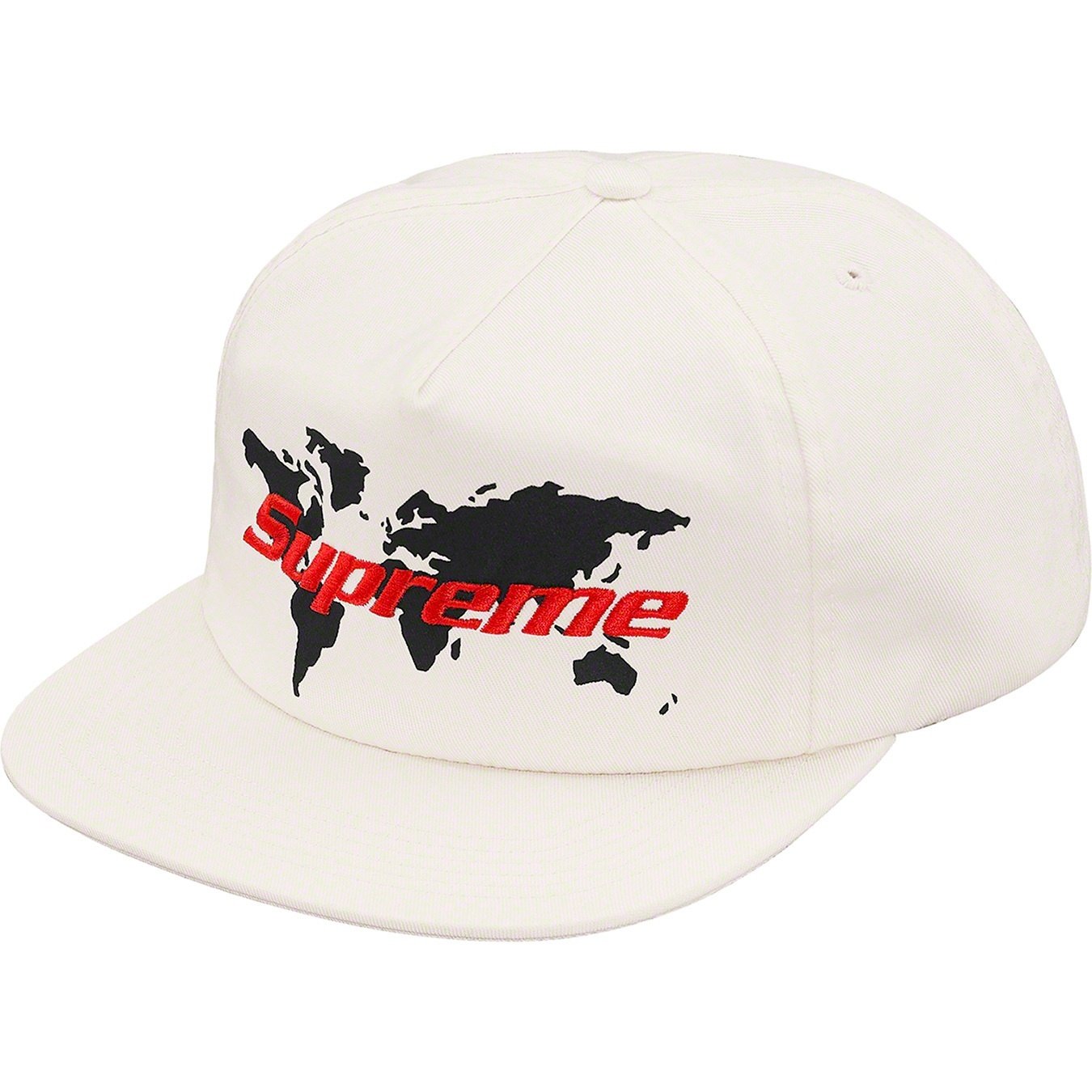 Supreme World 5-Panel (SS19) - White - $44