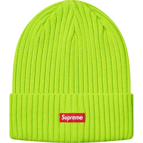 Supreme Overdyed Beanie - Lime